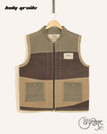 Waves Multi Color Denim Vest HG x Just A Karigar
