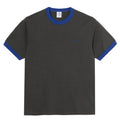 Polar Skate Co Ringer Tee Dirty Black Egyptian Blue