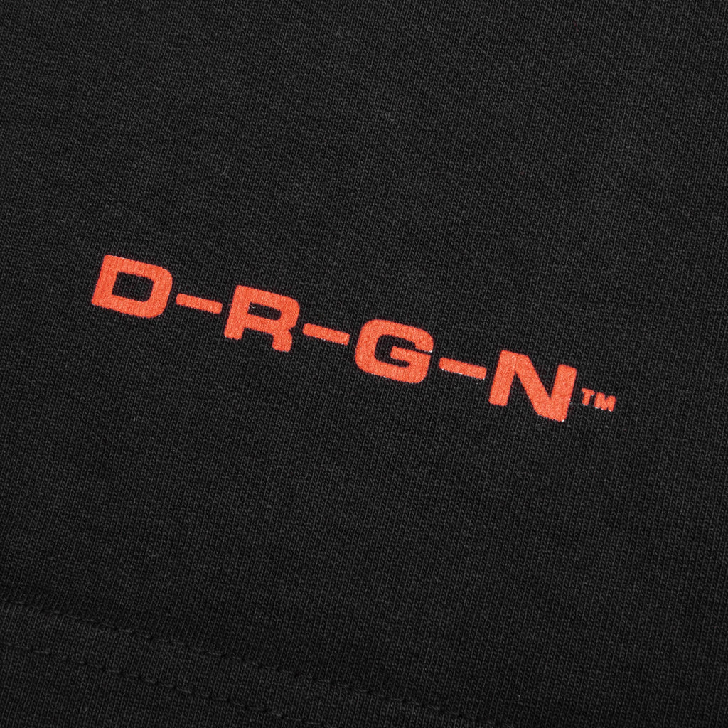 Drgn 2 Fingers S S Tee Black