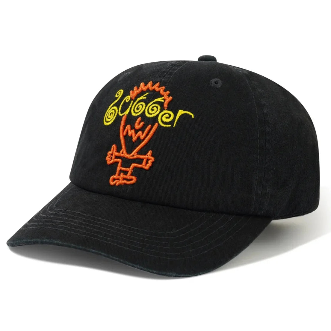 Butter Goods Dizzy 6 Panel Hat Black