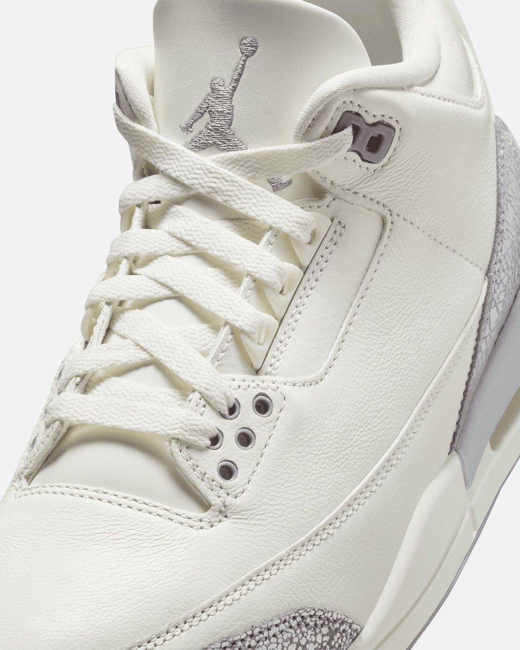Women's Air  3 Retro "Metallic Silver" Sail/Cement Grey