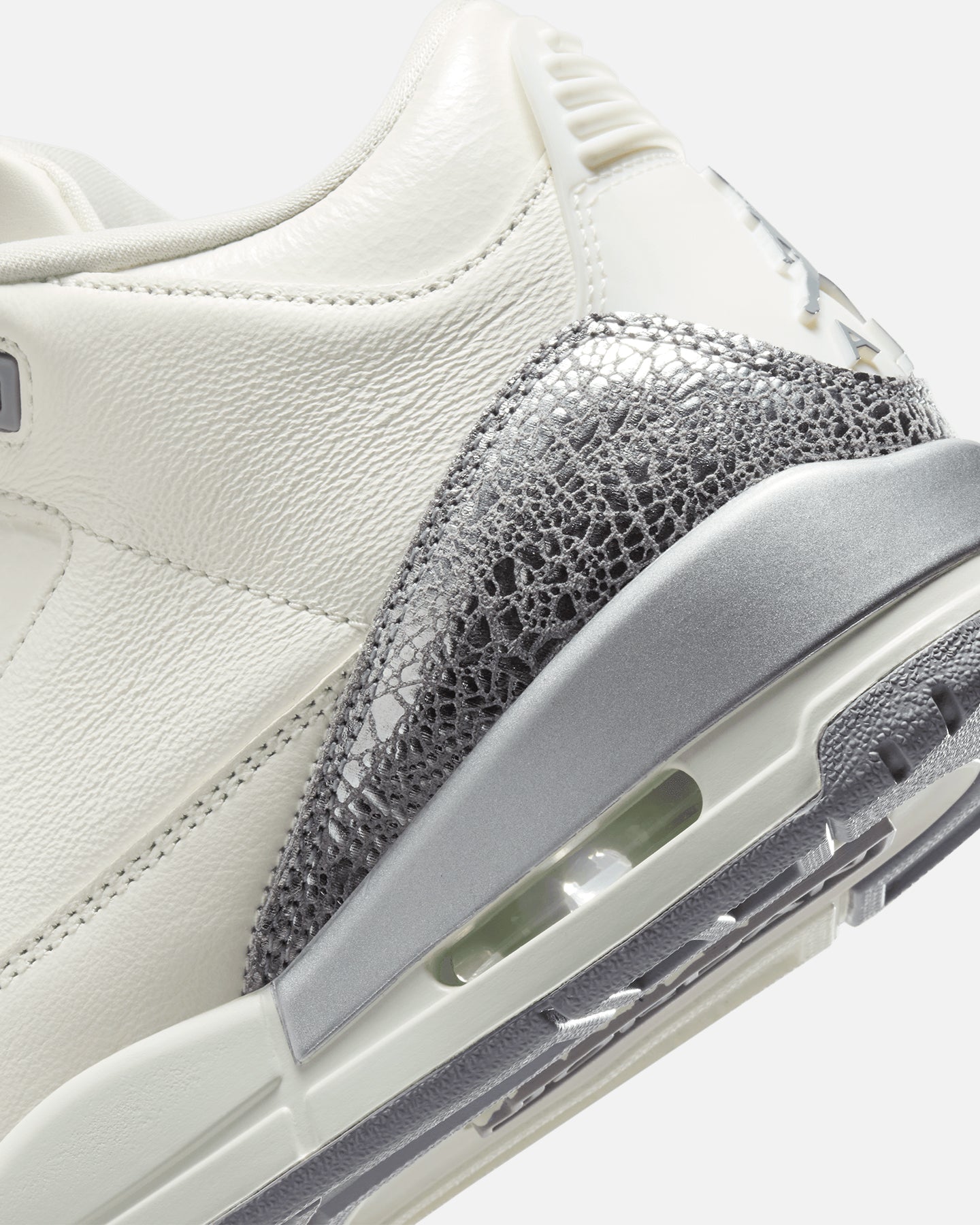 Women's Air  3 Retro "Metallic Silver" Sail/Cement Grey