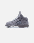 Kids' Air 5 Retro "Wolf Grey" (TD) Graphite