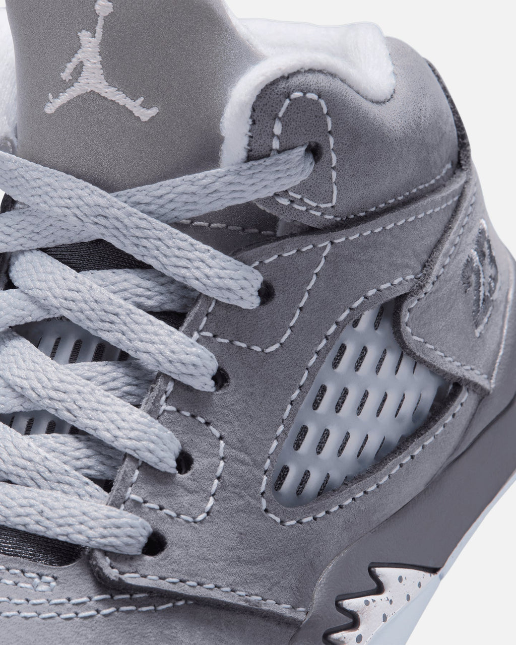 Kids' Air 5 Retro "Wolf Grey" (TD) Graphite