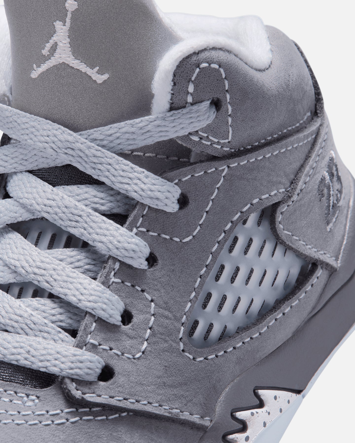 Kids' Air 5 Retro "Wolf Grey" (TD) Graphite