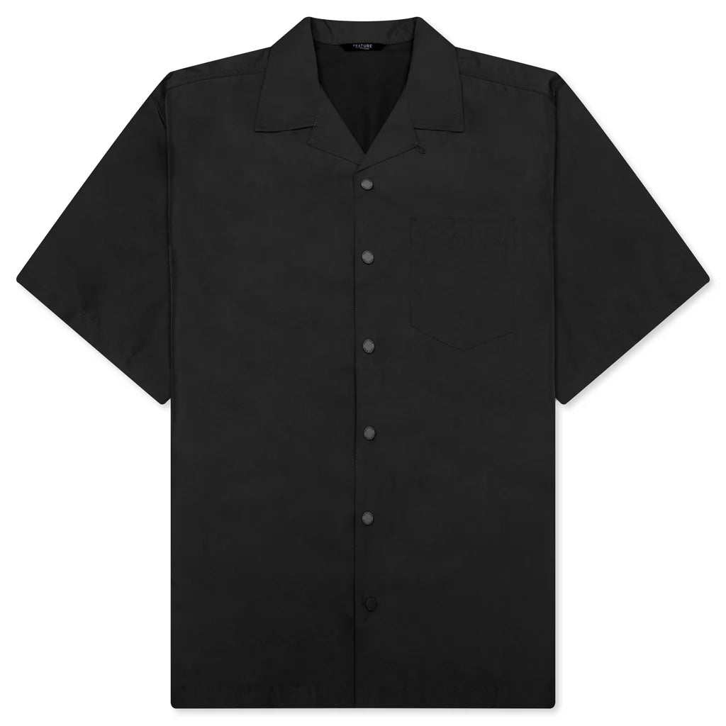 Judd Nylon Shirt Black