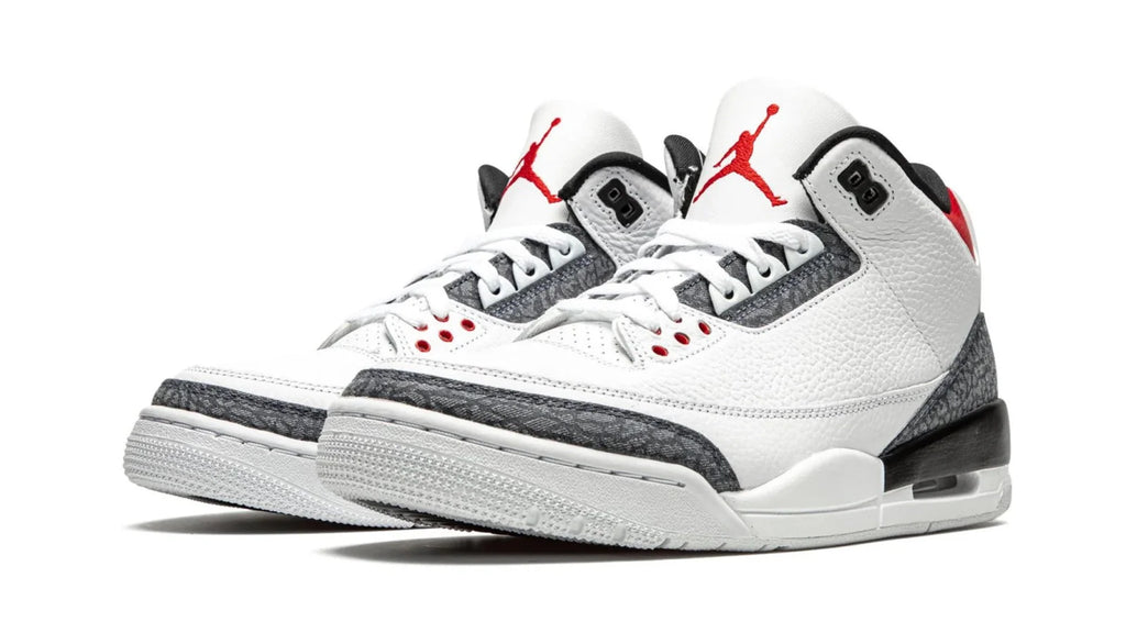 Air Jordan 3 Retro SE T Denim Japan Exclusive Fire Red