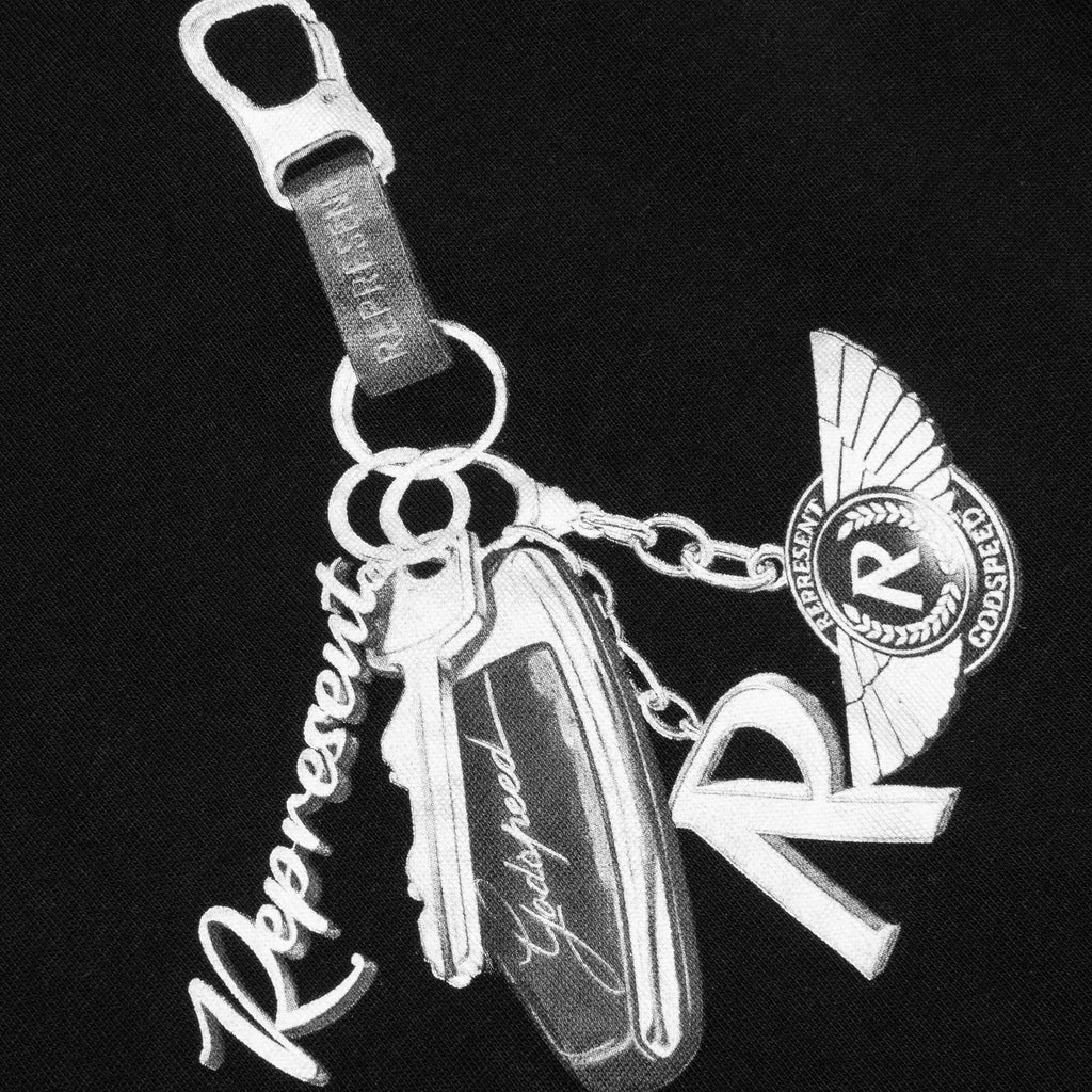 Keys to the Club T Shirt Jet Black