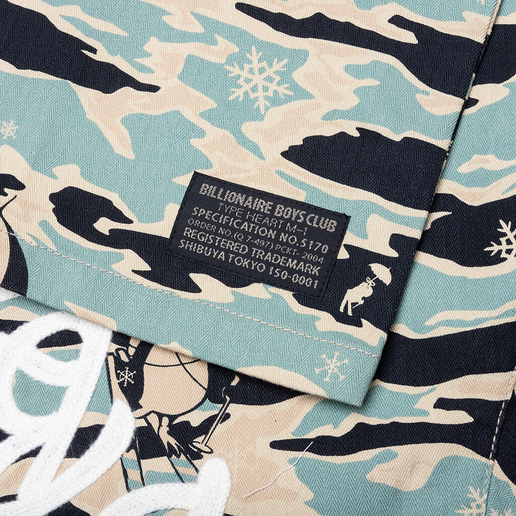 Tiger Camo S S Woven Mojave Desert
