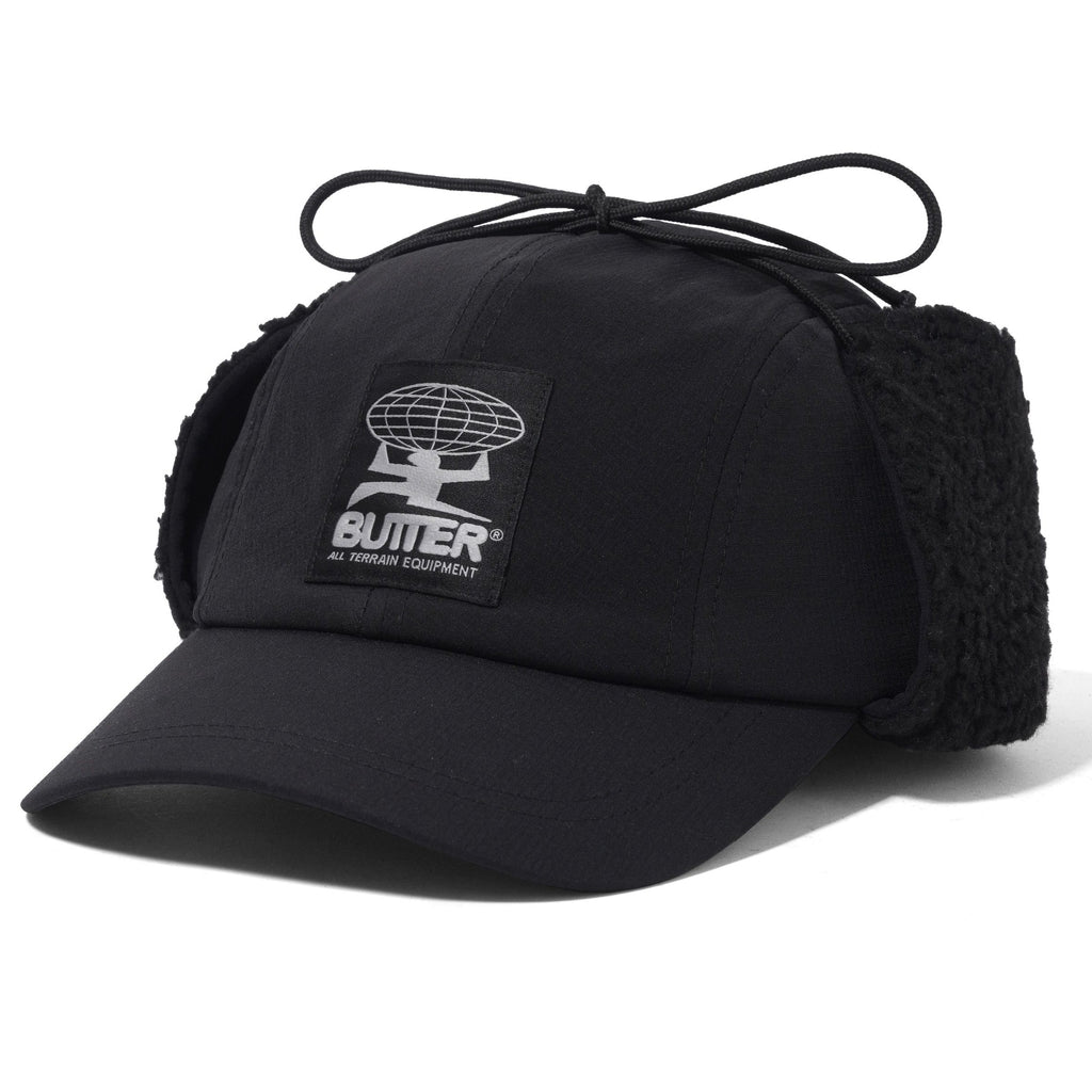 Butter Goods Terrain Ski 4 Panel Cap Black