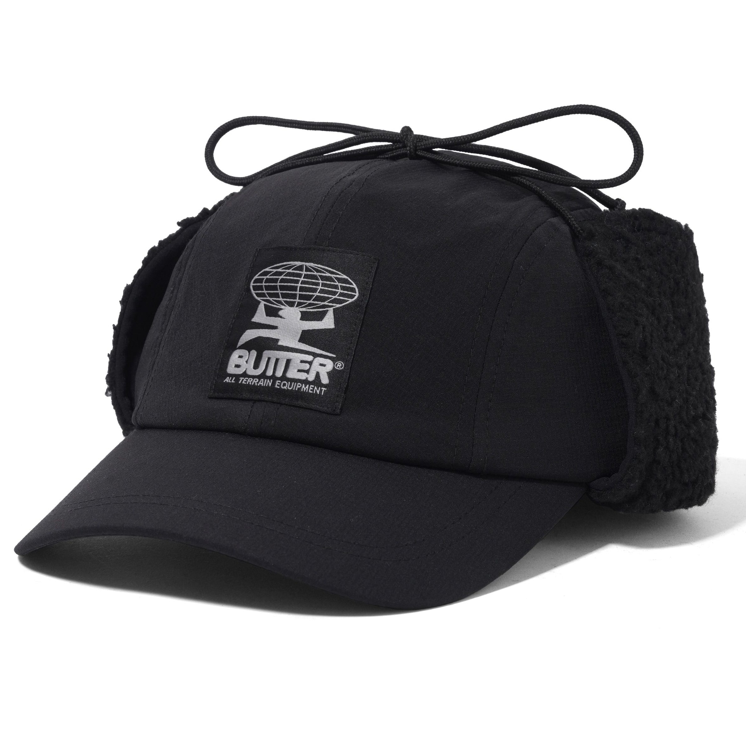 Butter Goods Terrain Ski 4 Panel Cap Black