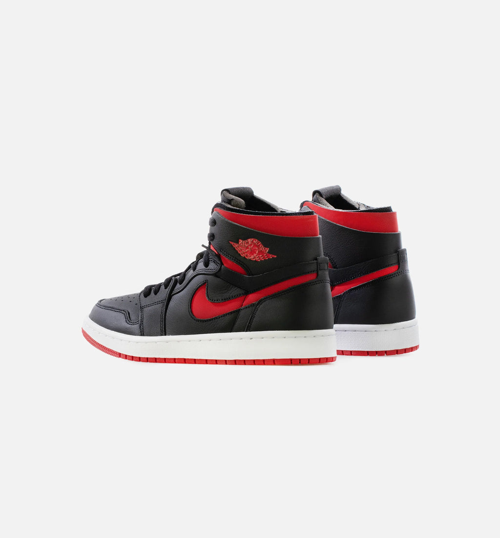 Air Jordan 1 Zoom CMFT Bred Womens Lifestyle Shoe Black University Red White