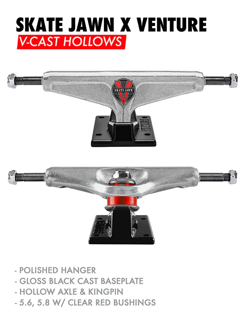 Venture X Skate Jawn V Cast Hollow Light Trucks