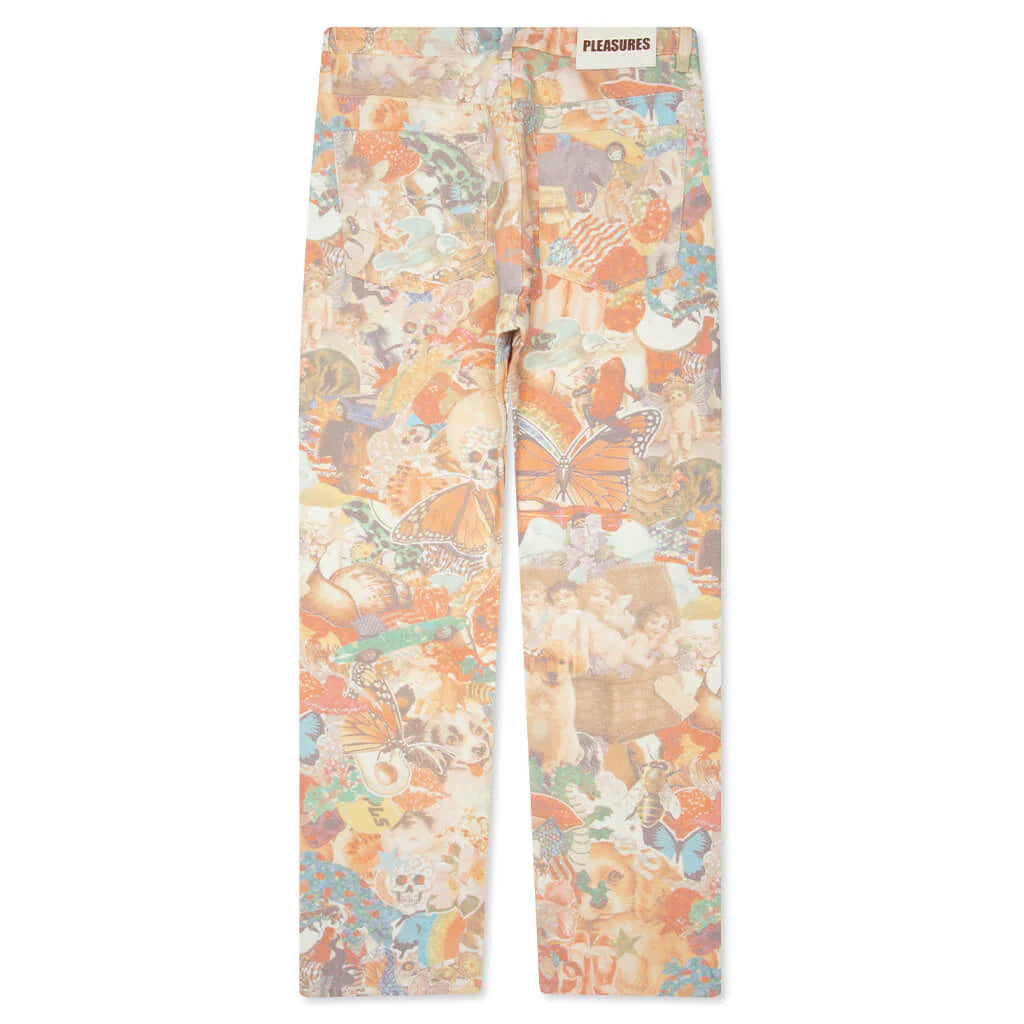 Stickers Straight Leg Jeans Multi