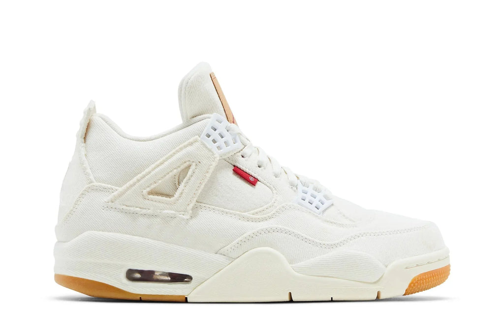 Levis x Jordan 4 Retro White Denim