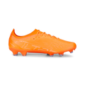 PUMA Ultra Ultimate FG AG Firm Ground Soccer Cleats Ultra Orange White Blue Glimmer