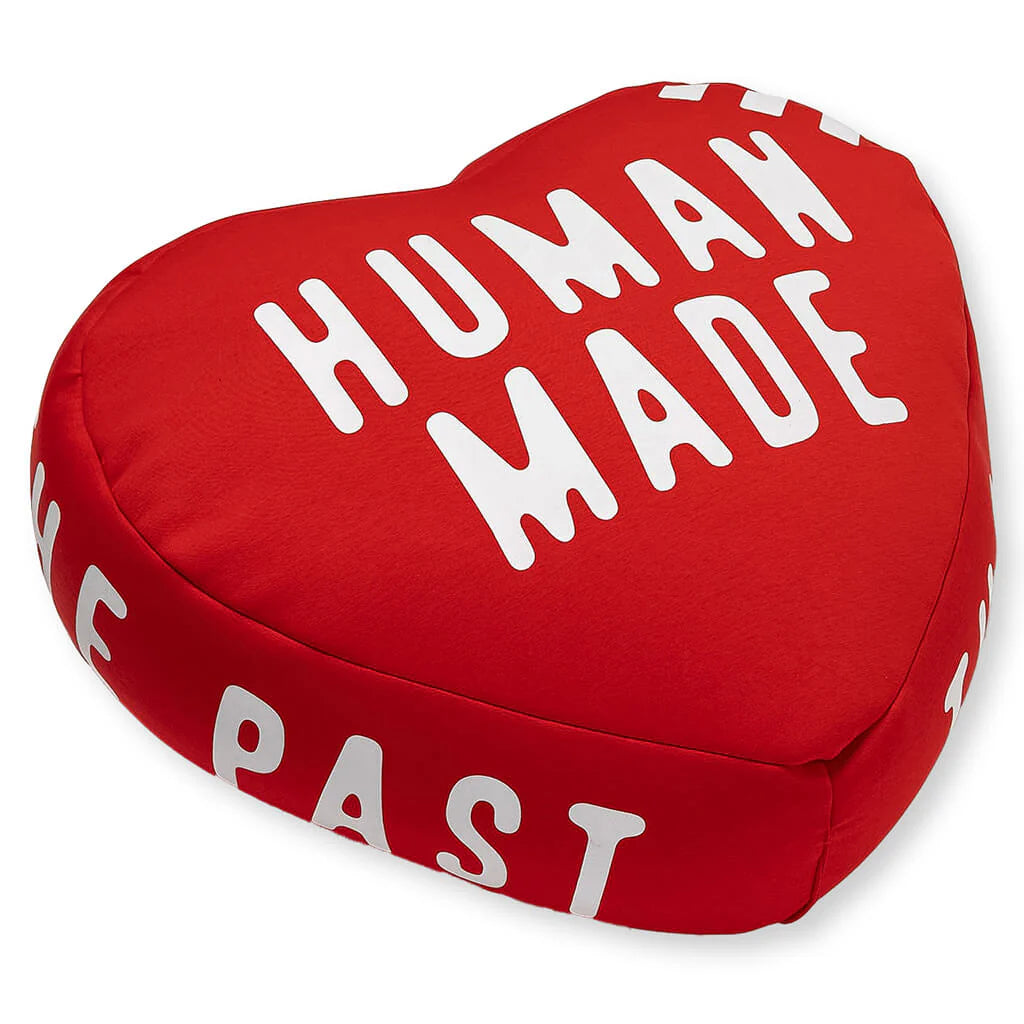 Heart Beads Cushion Red