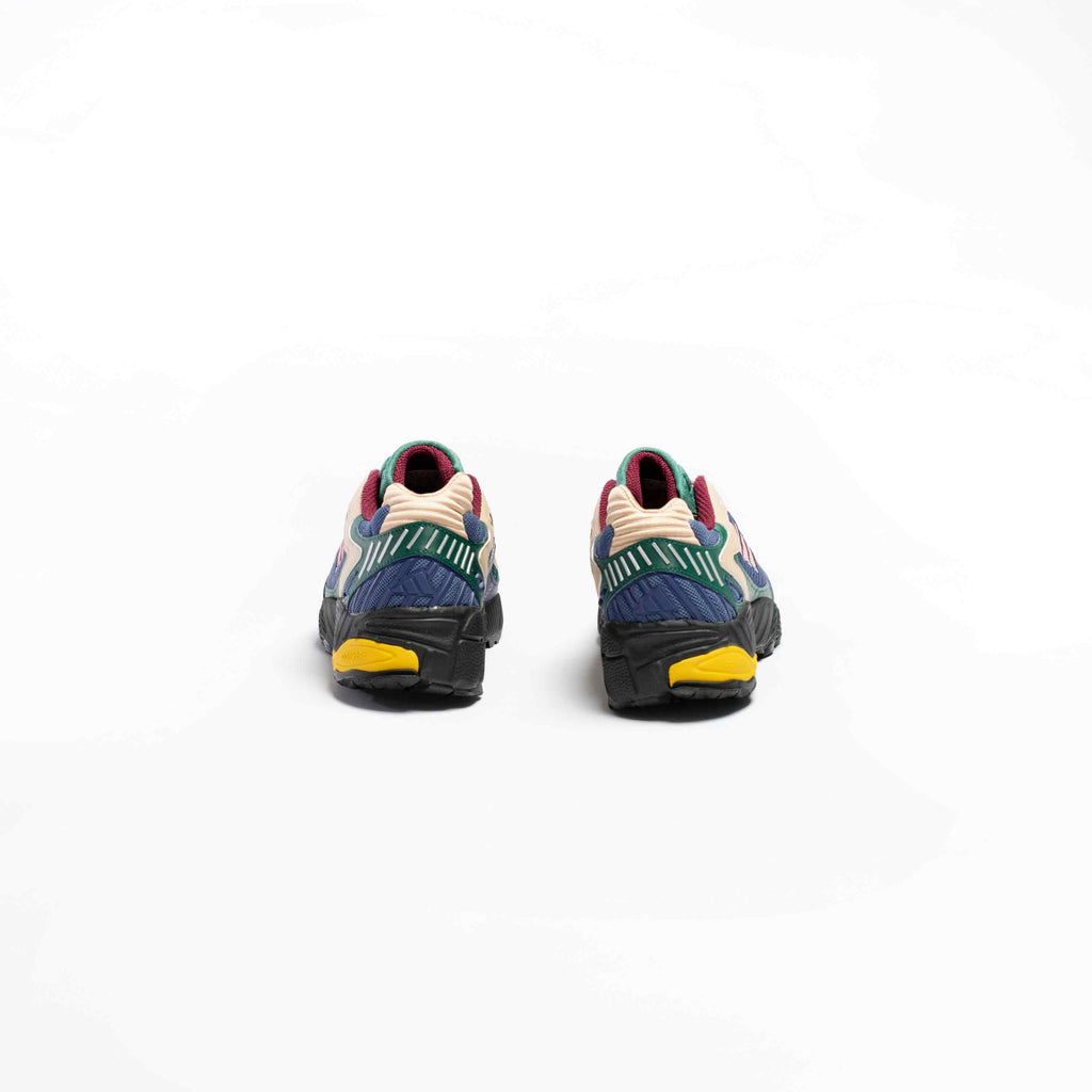 Torsion Trdc Mens Running Shoe Navy Green Pink Yellow