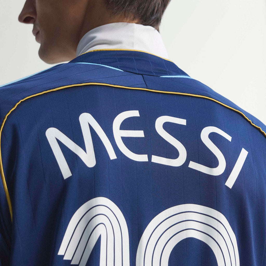 adidas Argentina Away Messi Mens Soccer Jersey 2006 Dark Blue