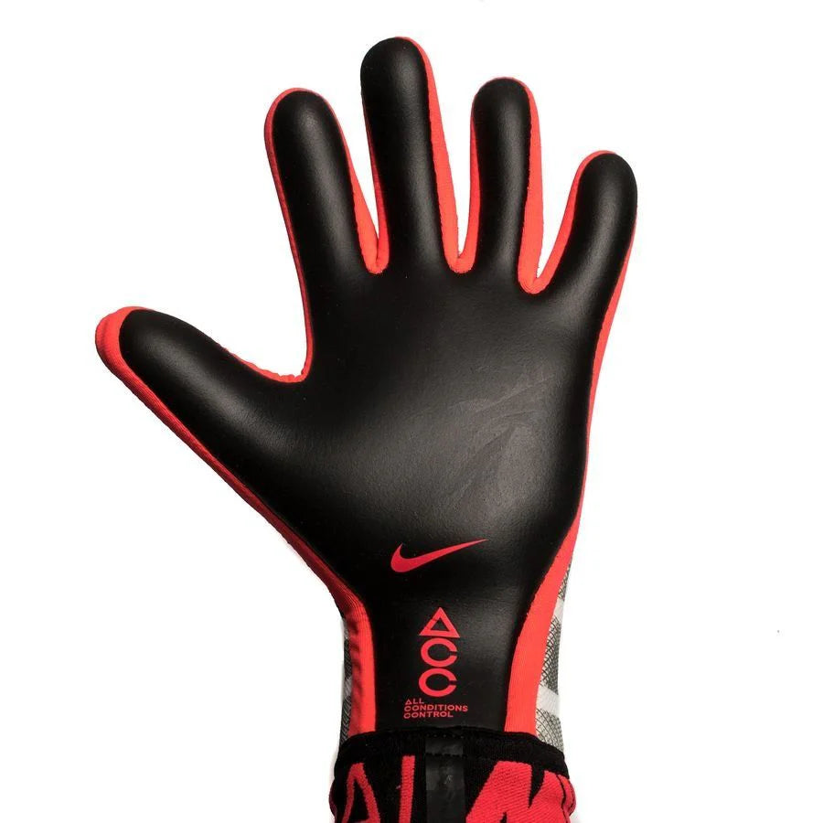 Nike Mercurial Touch Elite Goalkeeper Gloves White Black Crimson