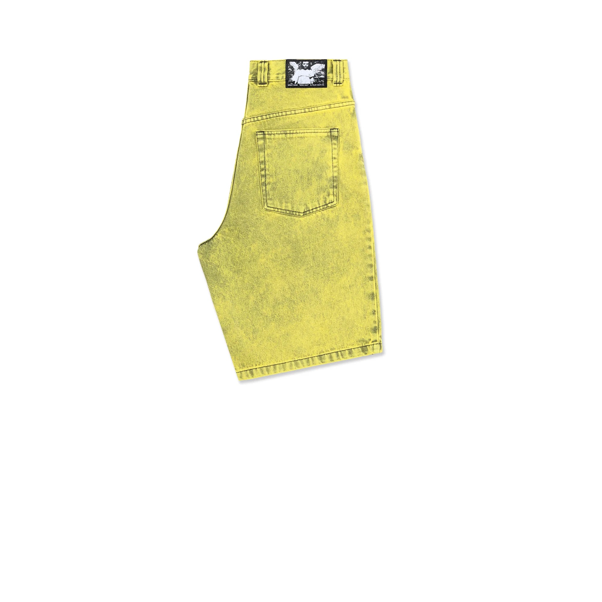 Polar Skate Co Big Boy Shorts Lemon Black