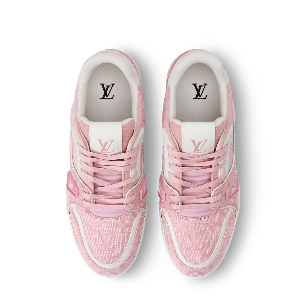 LV Trainer Pink Canvas