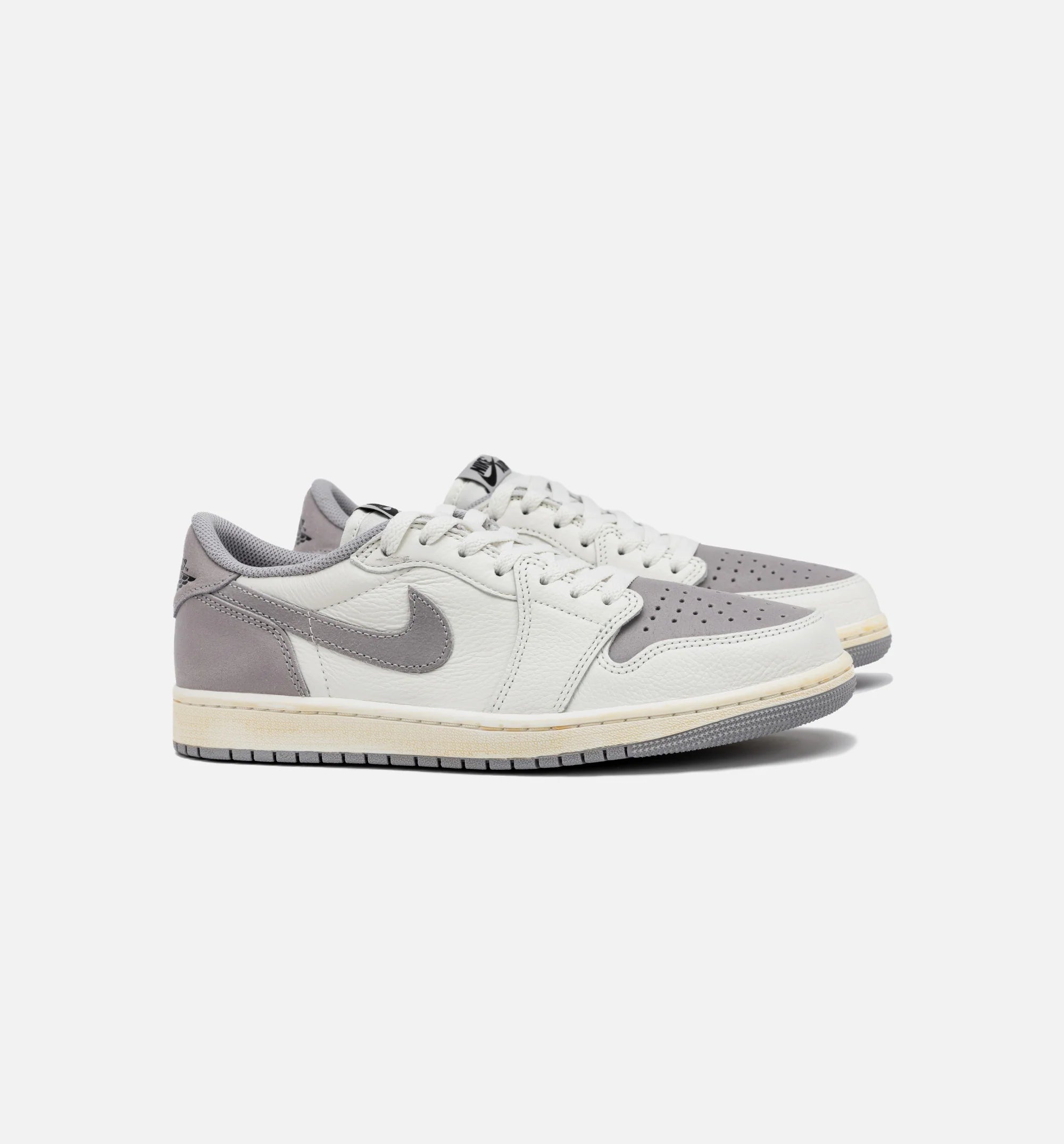 Air Jordan 1 Retro Low OG Atmosphere Grey Mens Lifestyle Shoe Sail Black Atmosphere Grey