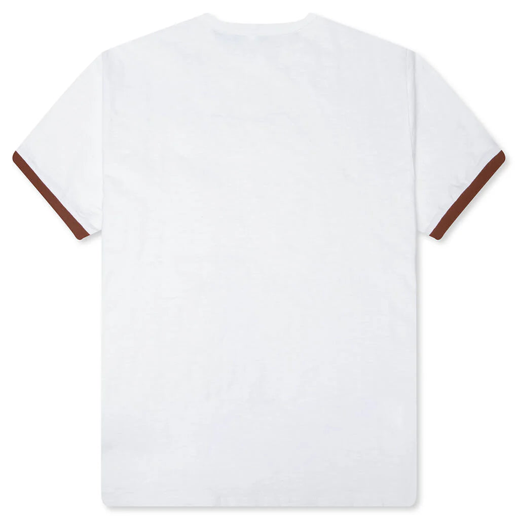 Pearl Patchwork S S T Shirt White