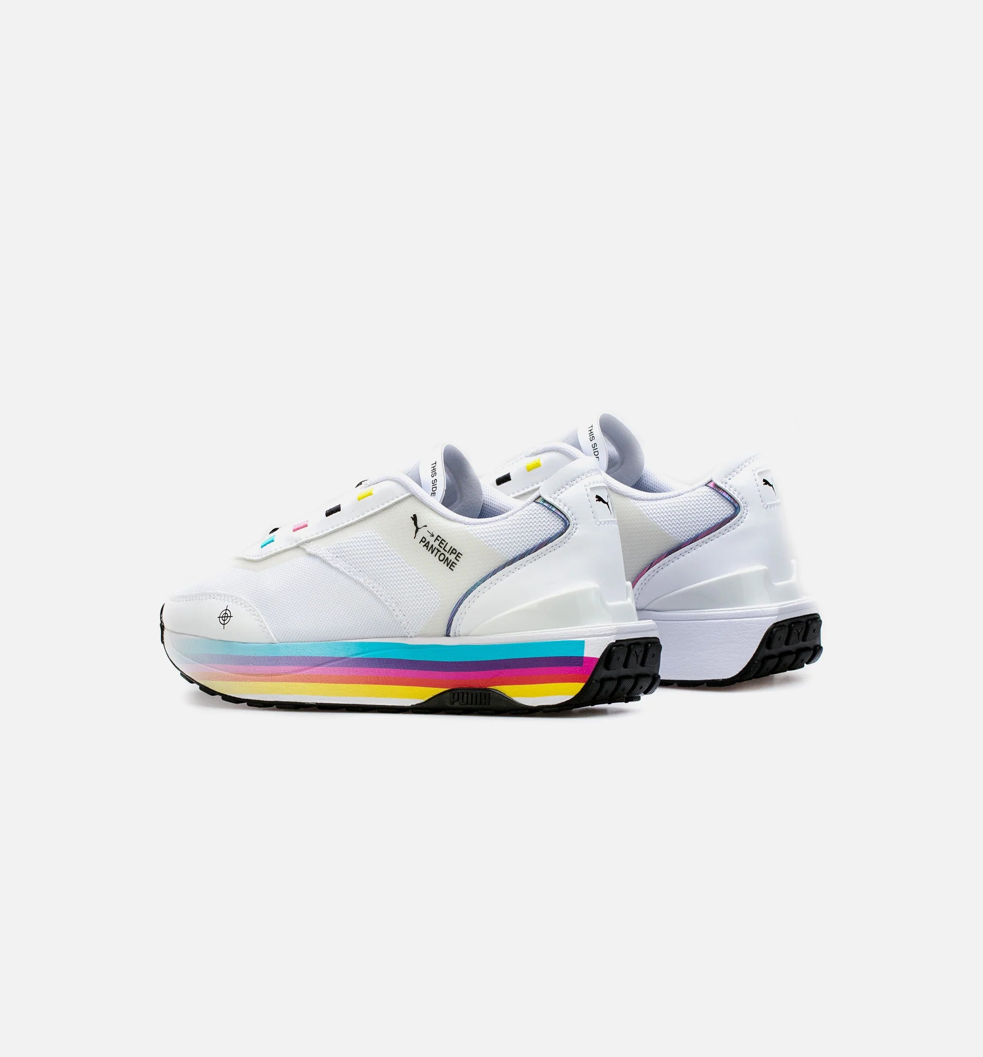 Felipe Pantone Cruise Rider Womens Lifestyle Shoe White Multi