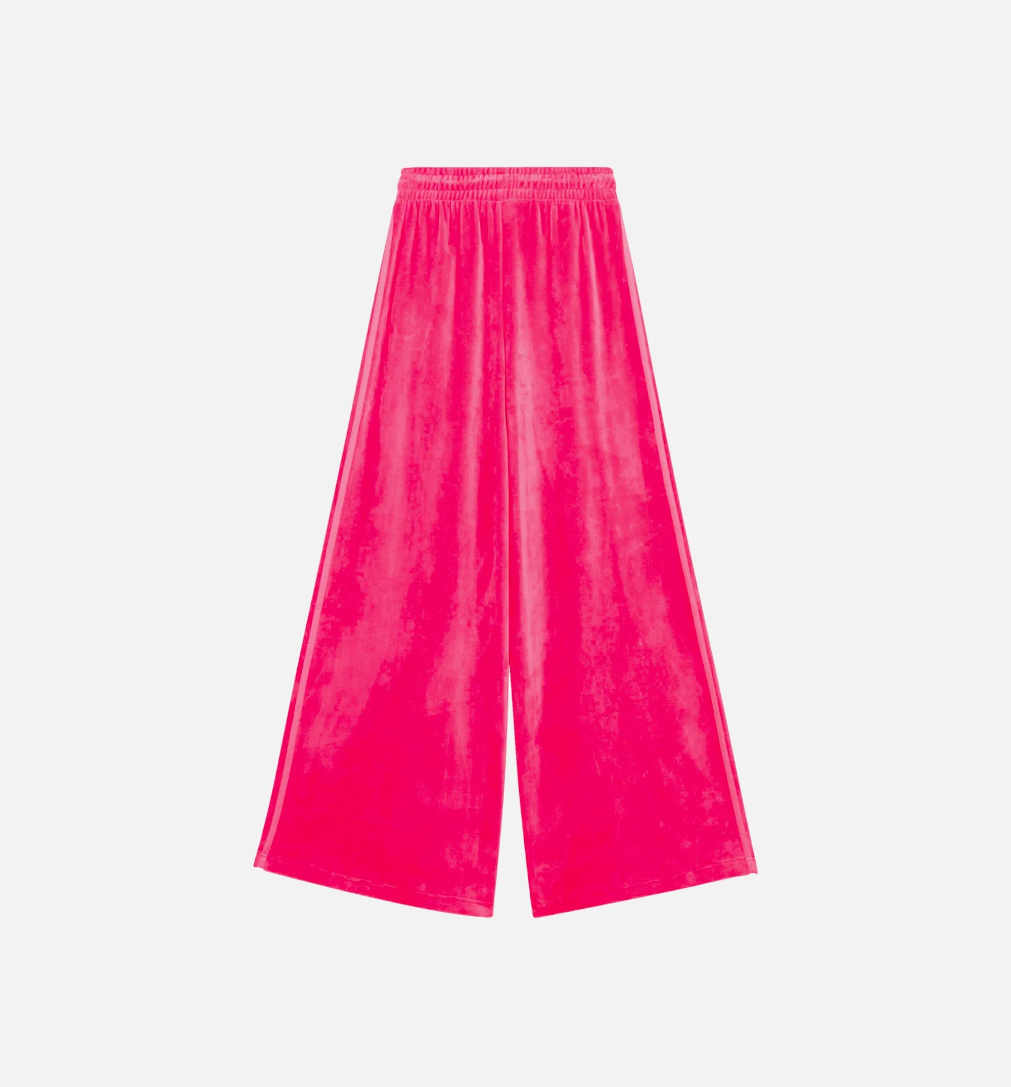 Jeremy Scott Velour Track Pant Womens Pants Pink