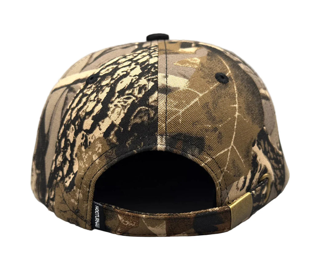 Nocturnal N Moon Strapback Hat Realtree Black