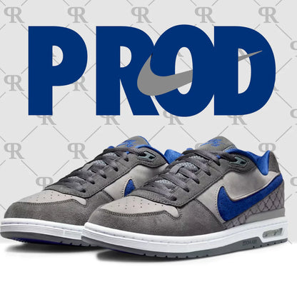 Nike SB Paul Rodriguez Zoom Air Low Flint Grey Deep Royal Blue