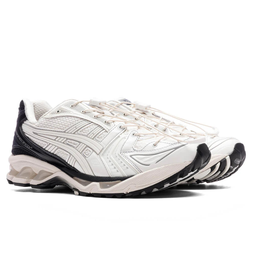 Asics x Unaffected Gel Kayano 14 Bright White Jet Black