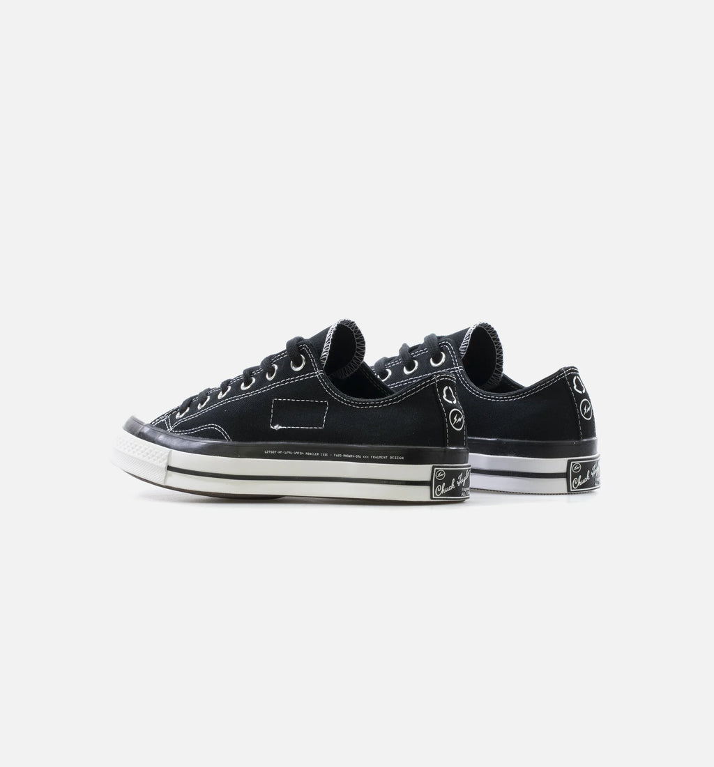 Chuck Taylor 70 X 7 Moncler Fragment Low Mens Lifestyle Shoe Black White