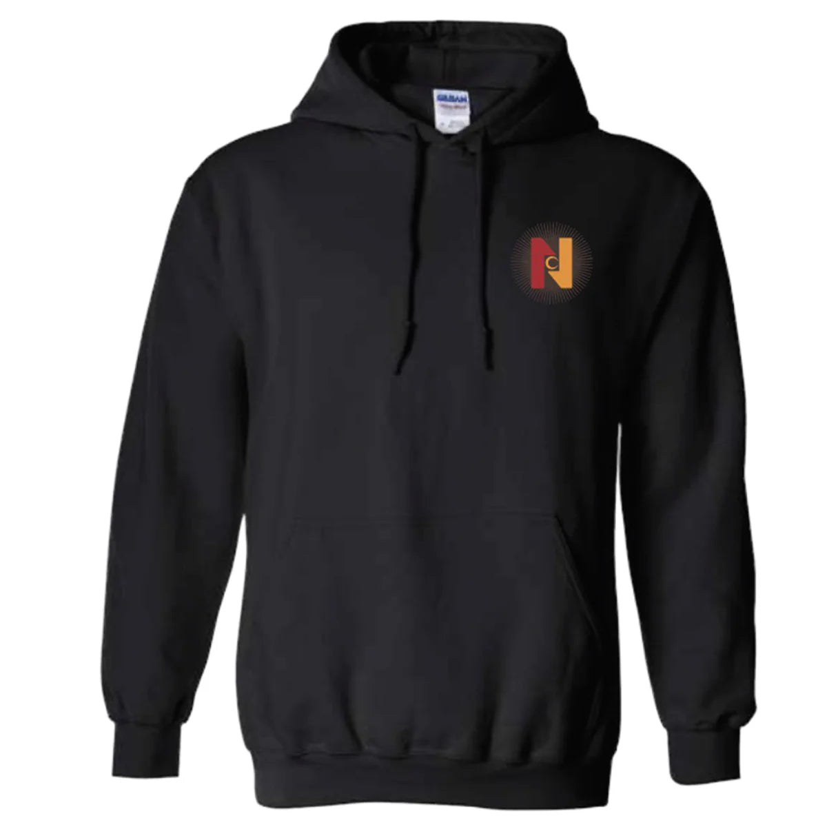 Nocturnal Bats Pendleton Hoodie Black