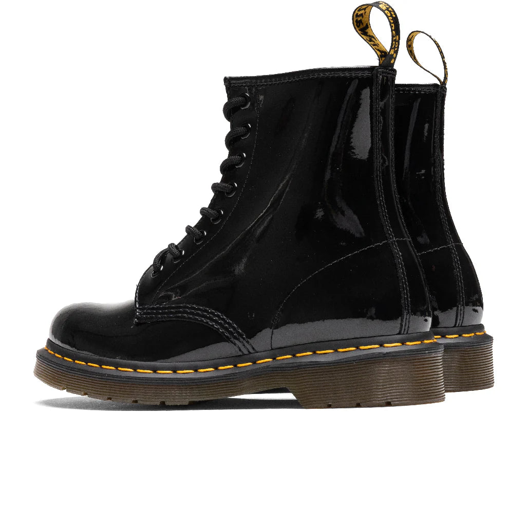 Womens 1460 Black Patent Lamper Black