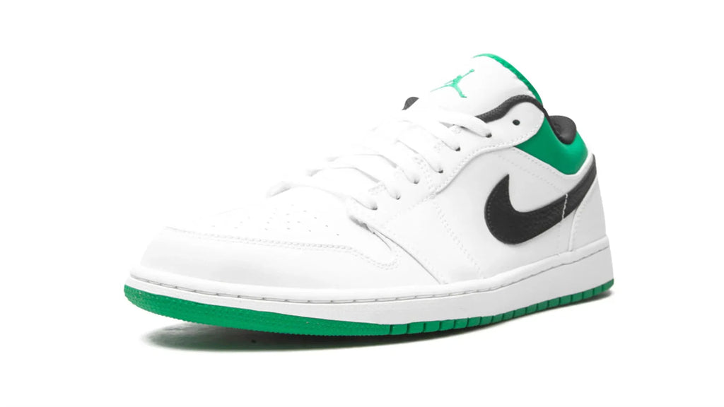Air Jordan 1 Low White Lucky Green