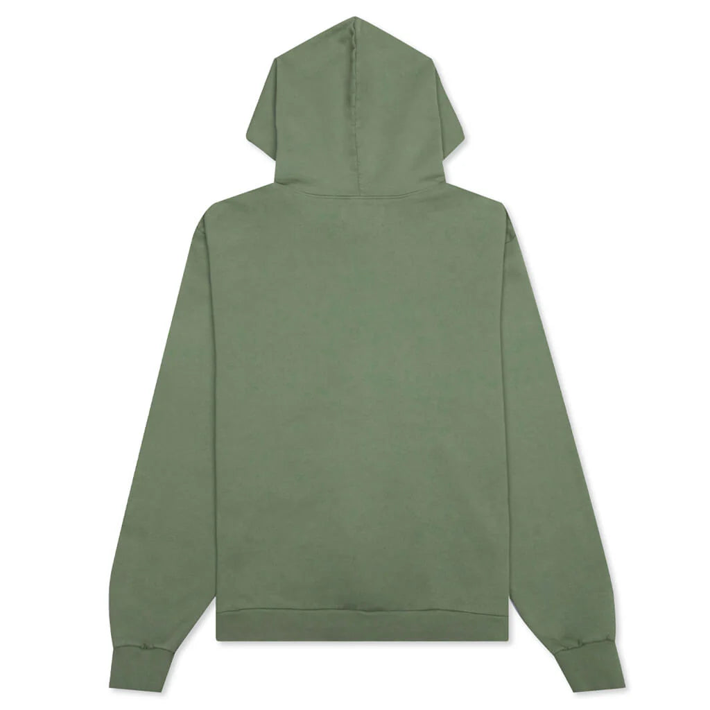 Choir Hoodie Oil Green