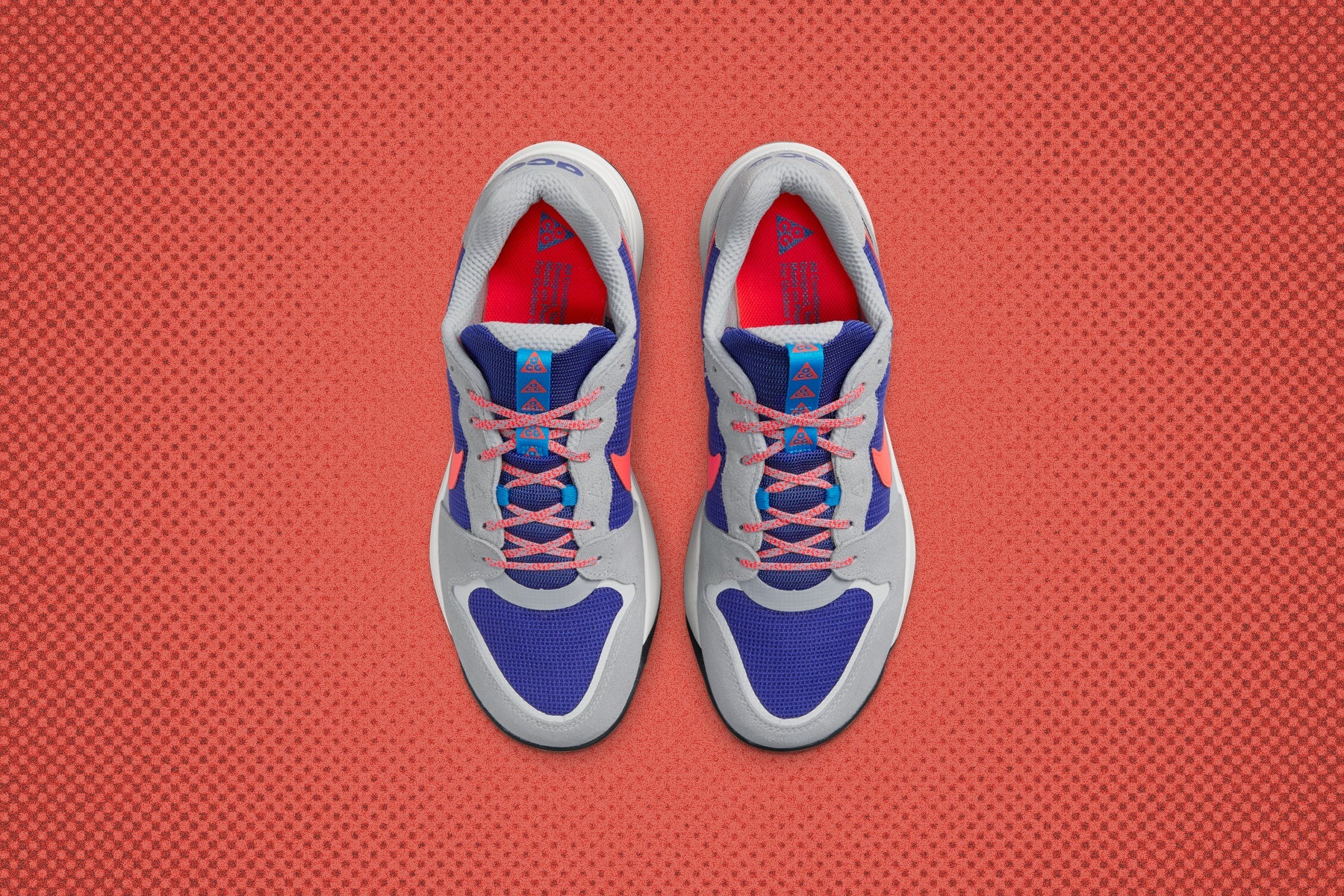 ACG Lowcate - Wolf Grey/Bright Crimson/Indigo Burst