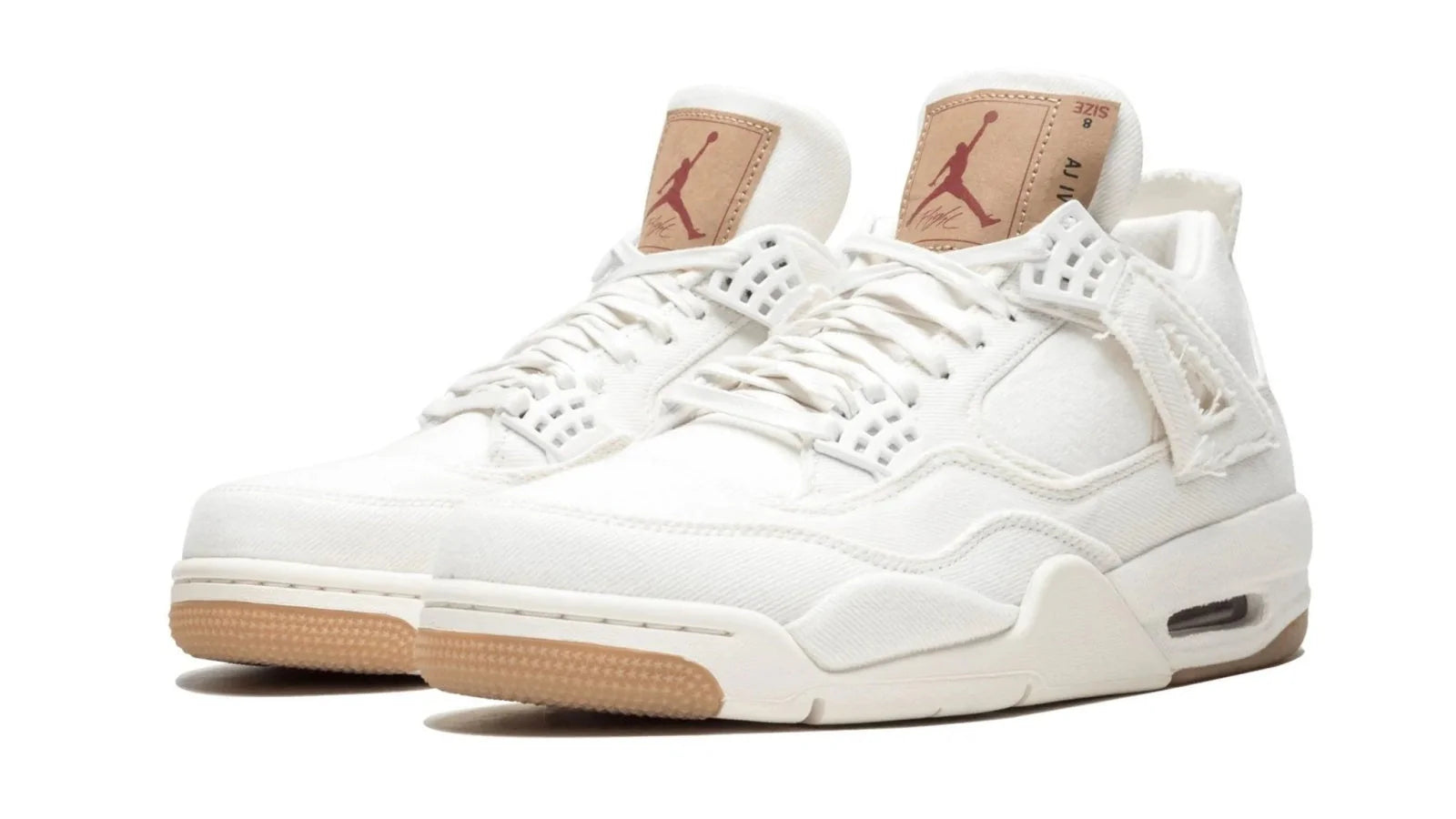 Air Jordan 4 Retro Levis NRG White Denim