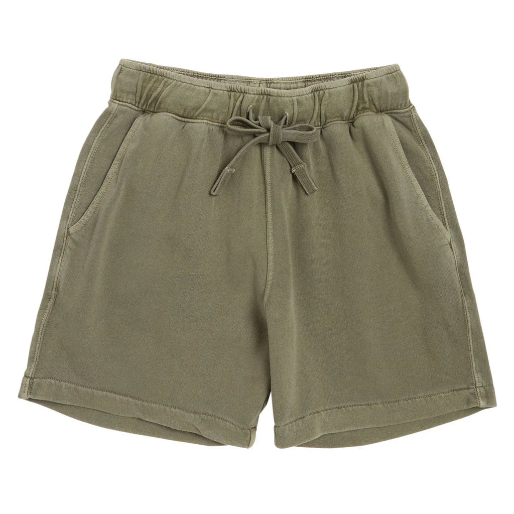 Unless Essentials 6 Shorts Olive Washed