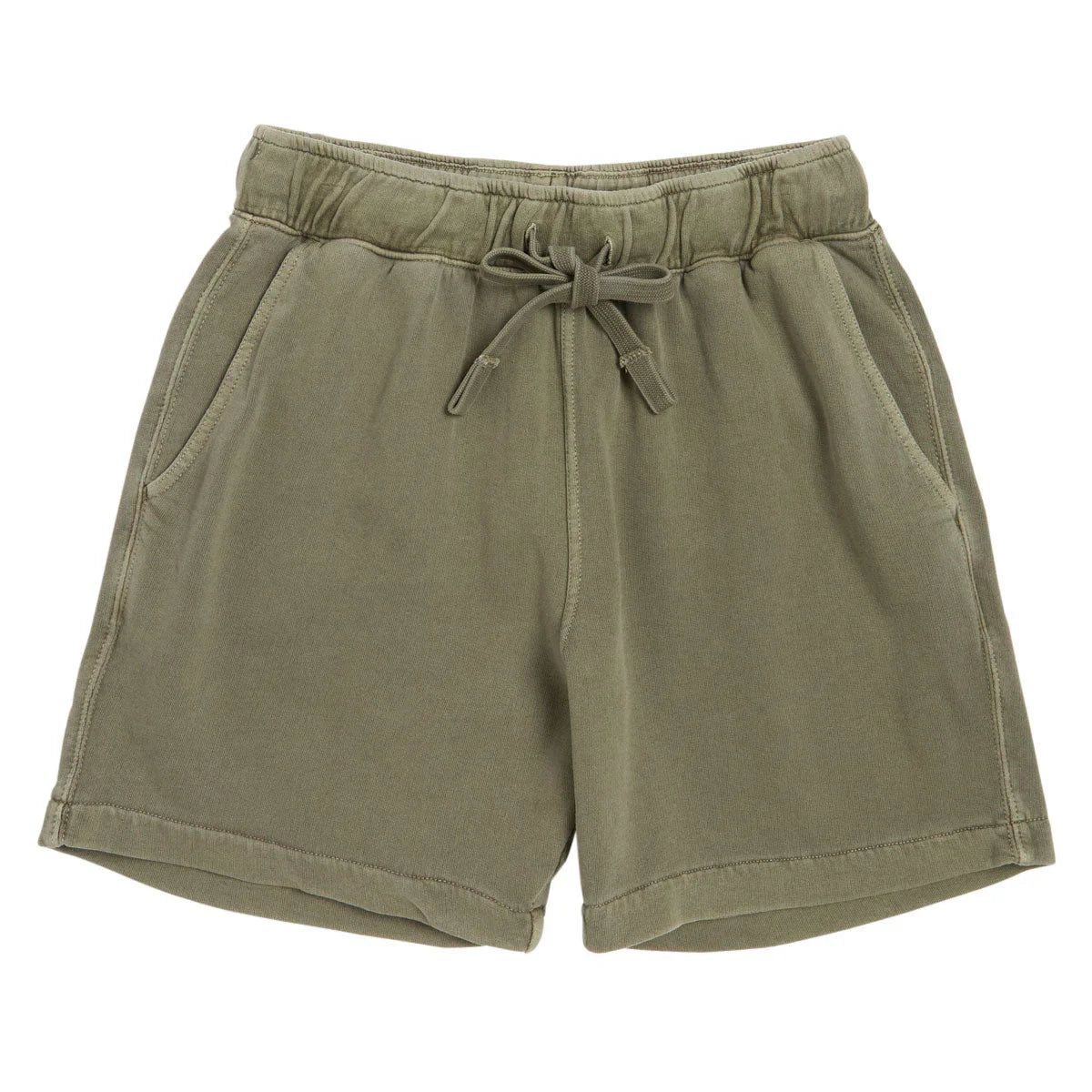 Unless Essentials 6 Shorts Olive Washed