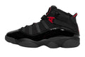 Jordan 6 Rings Anthracite Fire Red