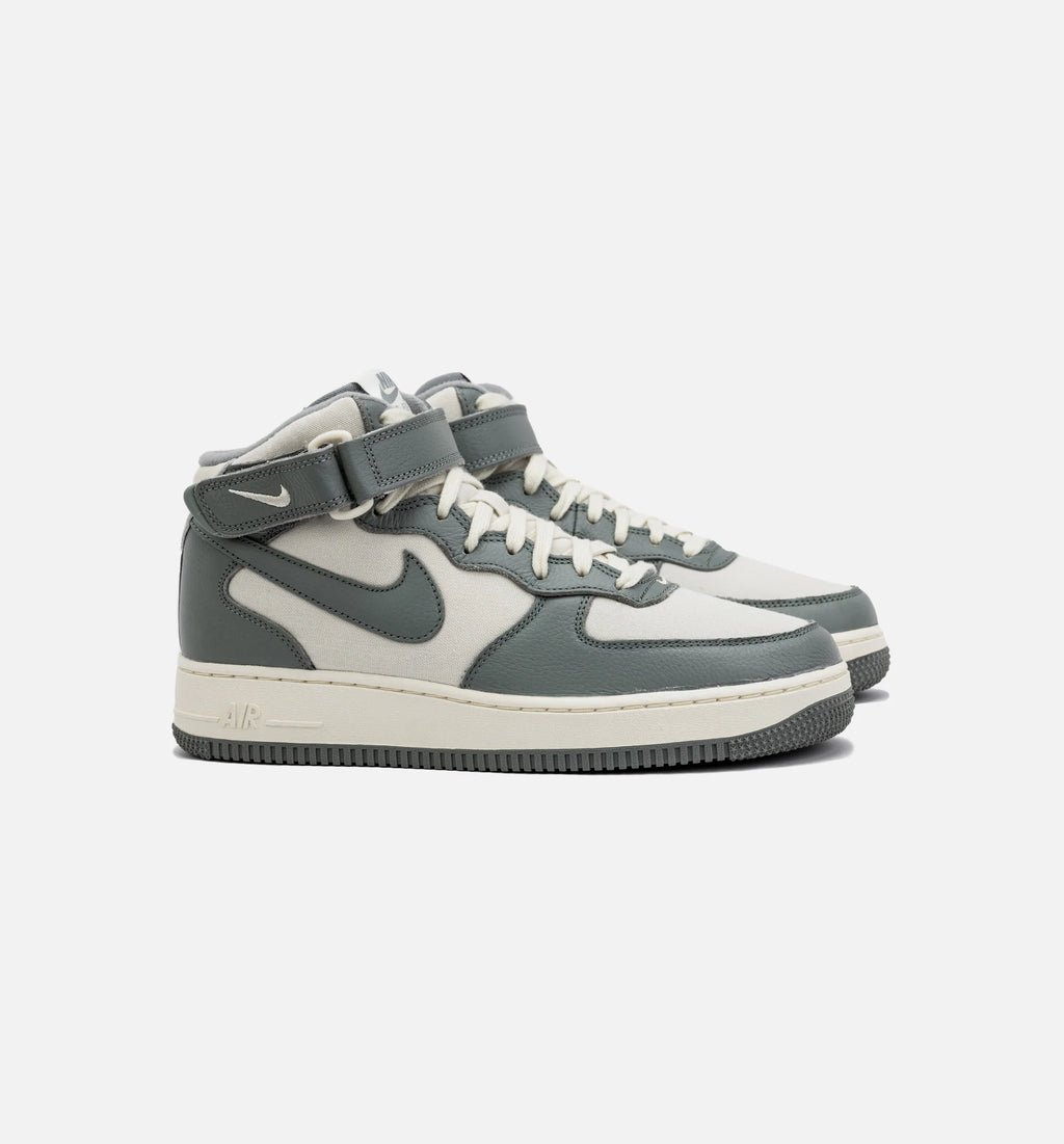 Air Force 1 Mid Mica Green Mens Lifestyle Shoe Mica Green Coconut Milk