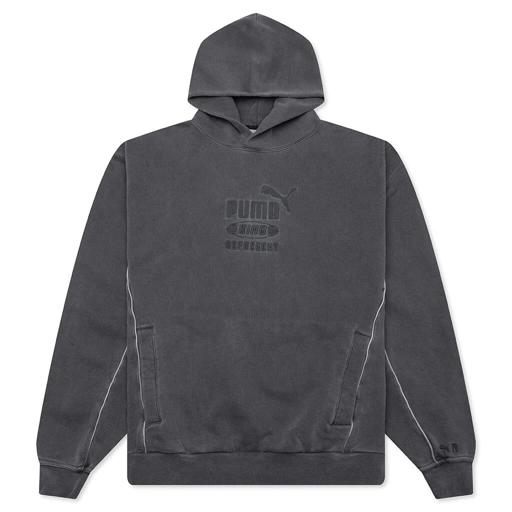 Puma x Represent Graphic Hoodie Flat Dark Gray