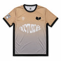 Nocturnal Soccer Jersey Tan Grey Fade