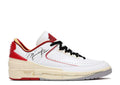 Off White x Air Jordan 2 Retro Low SP White Varsity Red