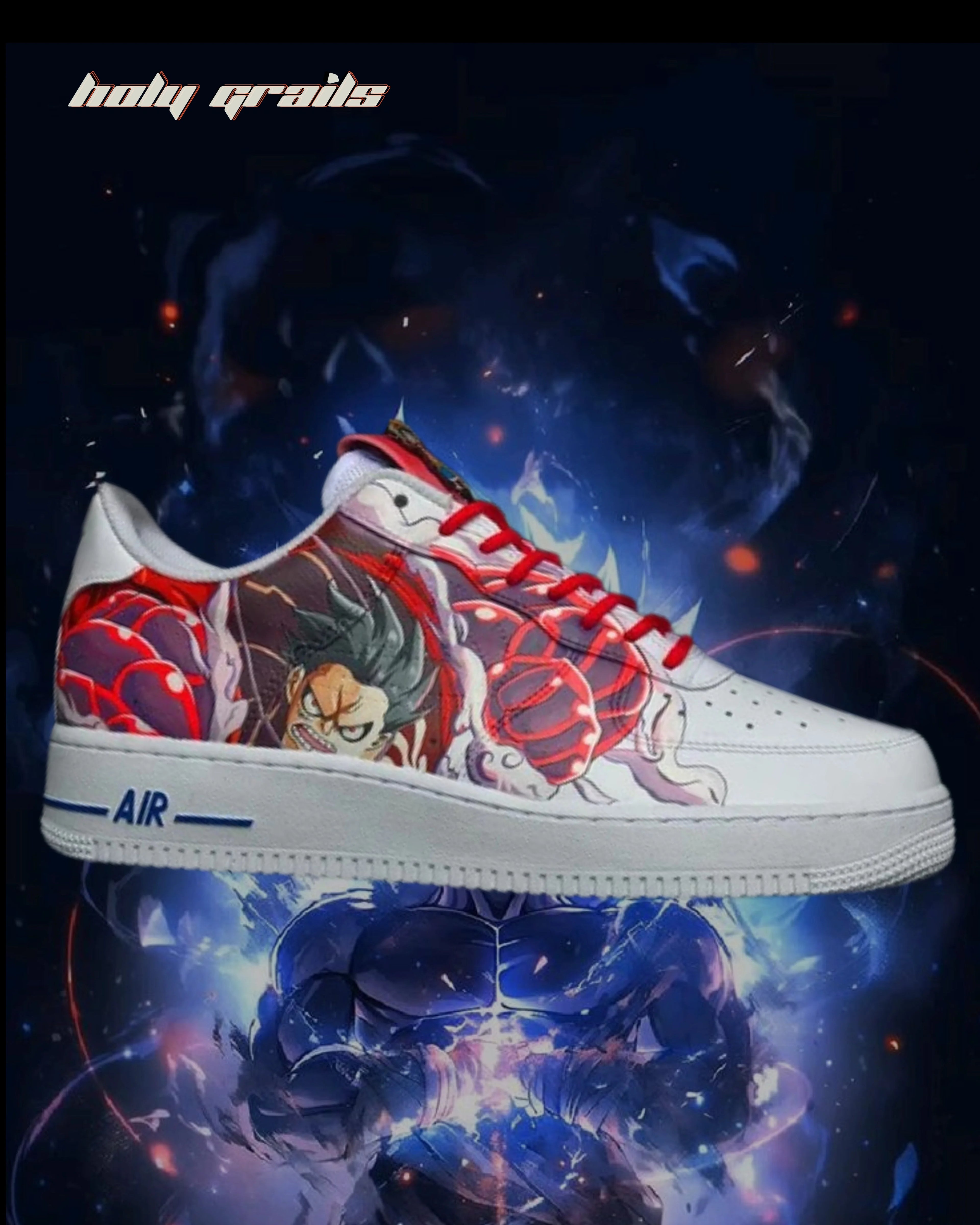 Air Force 1 x Zoro x Luffy
