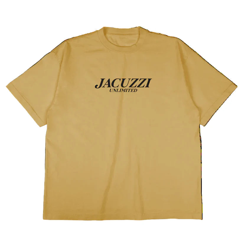 Jacuzzi Unlimited Flavor Premium Tee Golden Glow Black