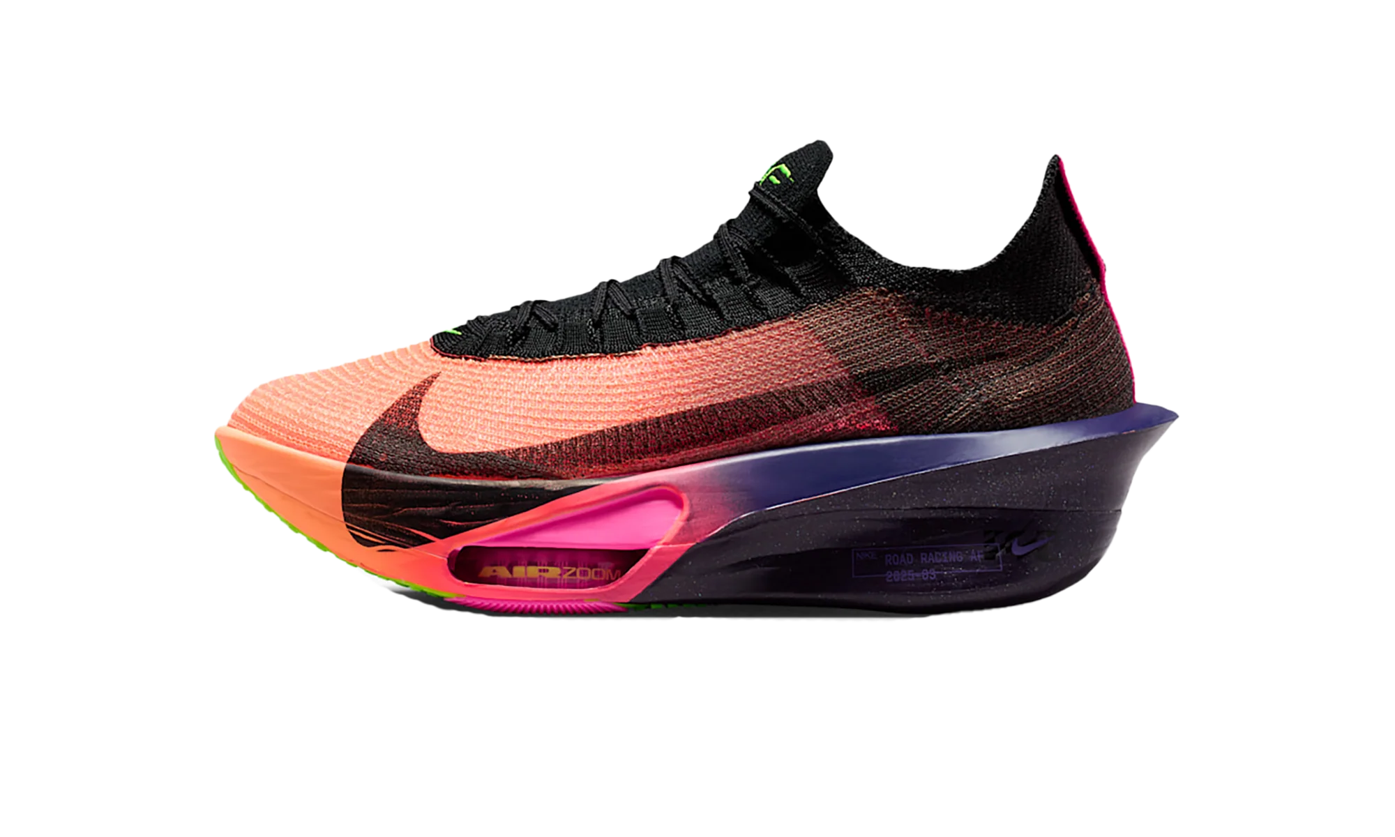 Nike ZoomX AlphaFly 3 "Orange Pulse / Purple Dynasty" IO9573 800